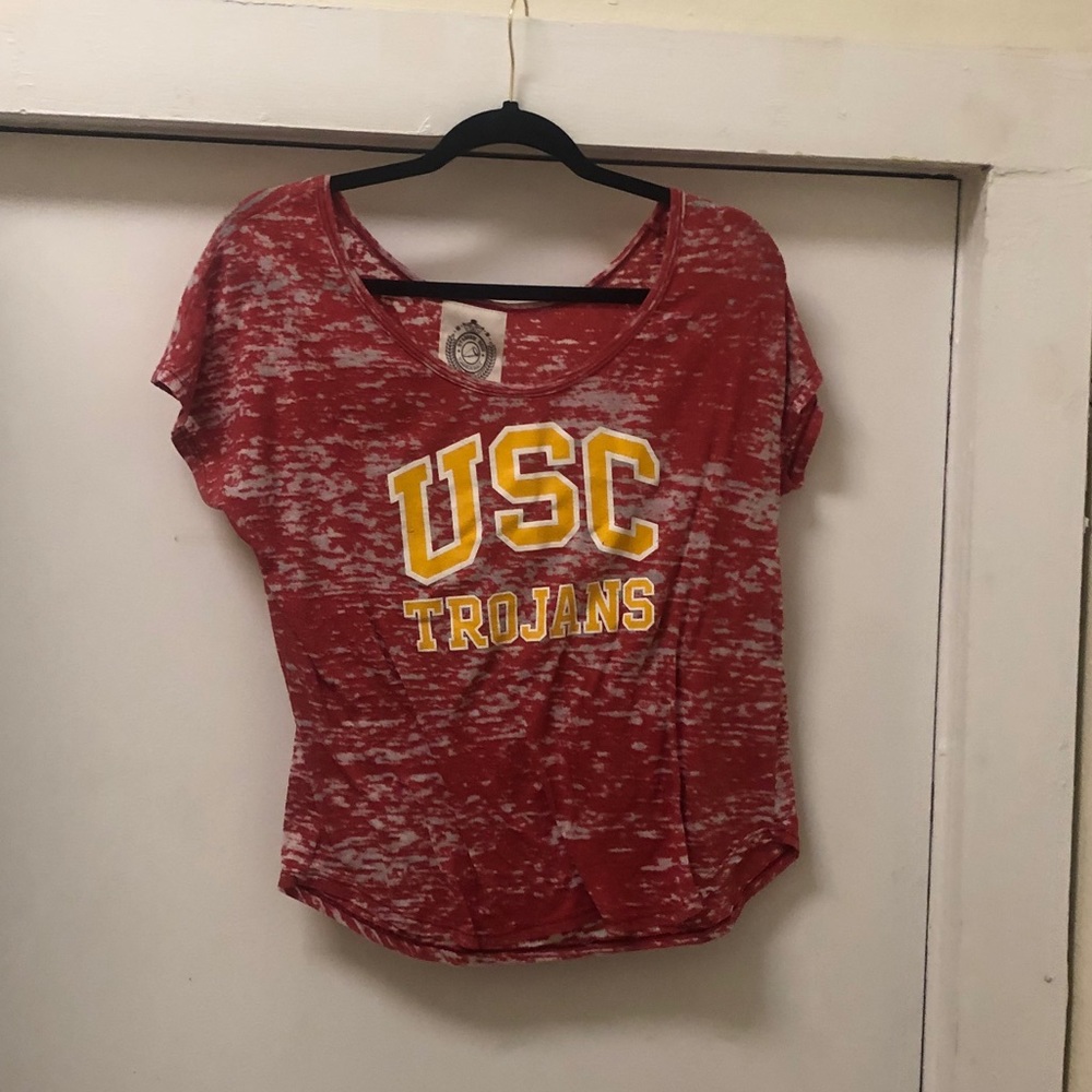 USC TROJANS tee MADE IN USA